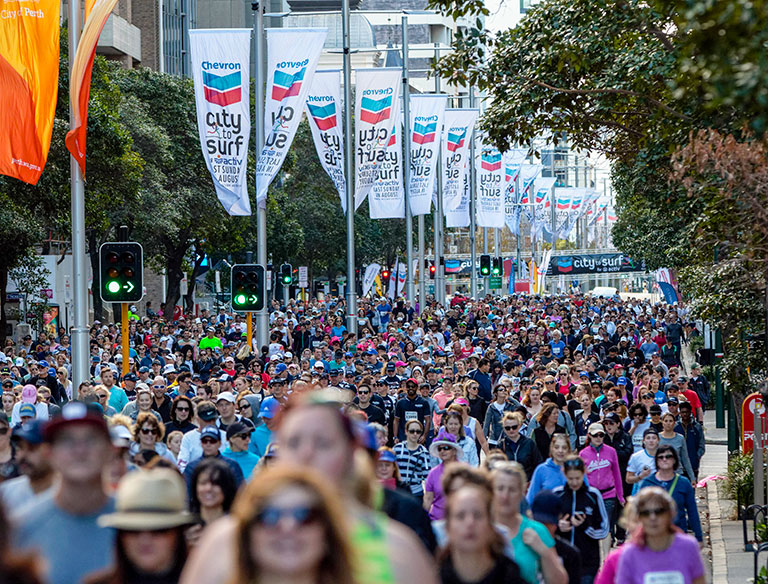 The Chevron City to Surf for Activ is WA’s most loved community event.
