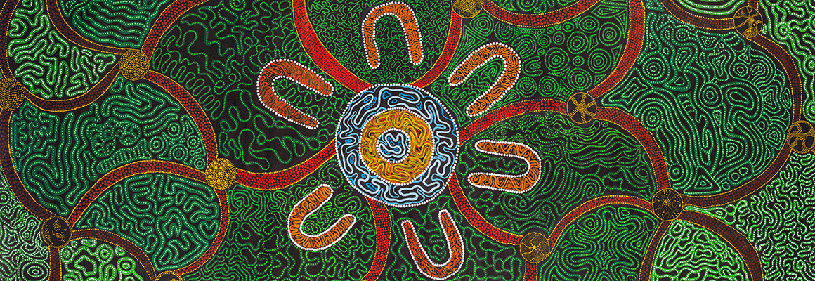 An Aboriginal artwork