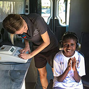 Telethon Speech & Hearing’s Chevron Ear Health program provides support for children with middle ear infection in the Pilbara.