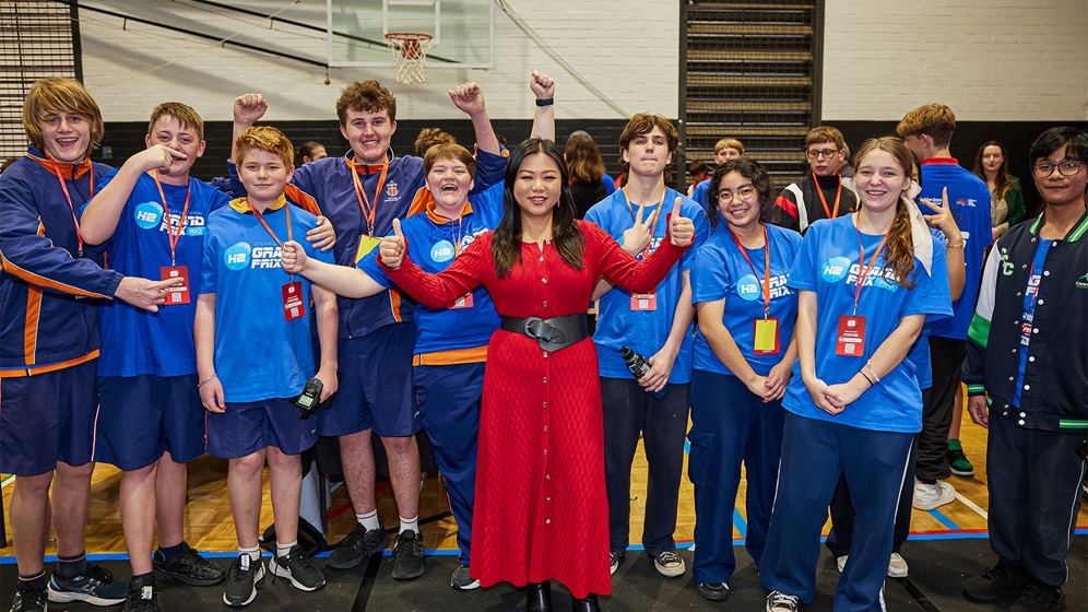 Member for Bibra Lake, Ms Sook Yee Lai MLA, was in attendance, cheering on and waving the chequered flag for the finishers and winners of the race.