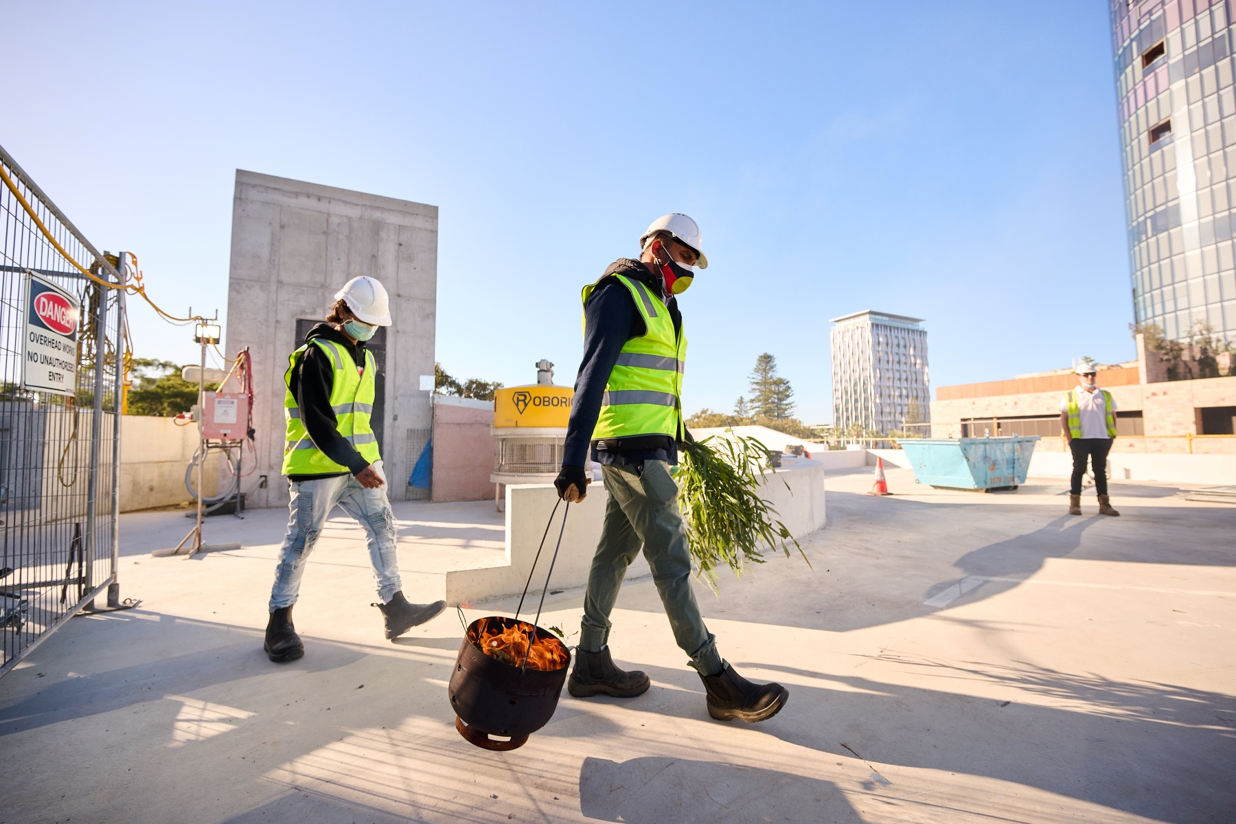 One The Esplanade topping out ceremony