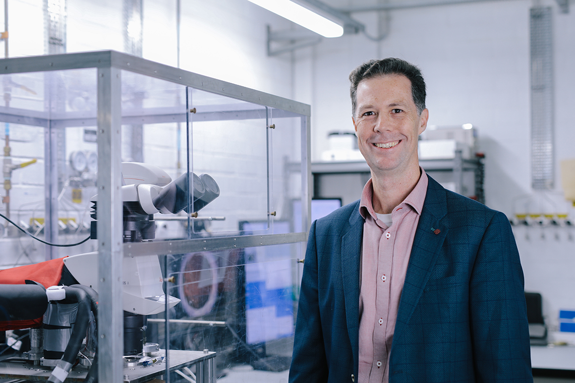 Professor Eric May, Chevron Chair in Gas Process Engineering at the University of Western Australia and  2021 Scientist of the Year finalist.