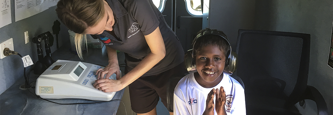 Through Chevron's partnership with Telethon Speech & Hearing, we’ve helped to significantly reduce the number of harmful ear conditions among Aboriginal children, improving school readiness and engagement across the West Pilbara. 