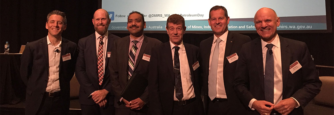 Chevron Australia Managing Director Nigel Hearne speaks at WA Petroleum Day conference