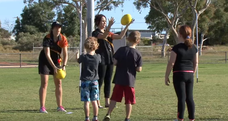 Chevron Invests in an Active Community - V Swans Active Education Program