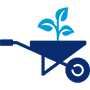icon of seedlings and plants